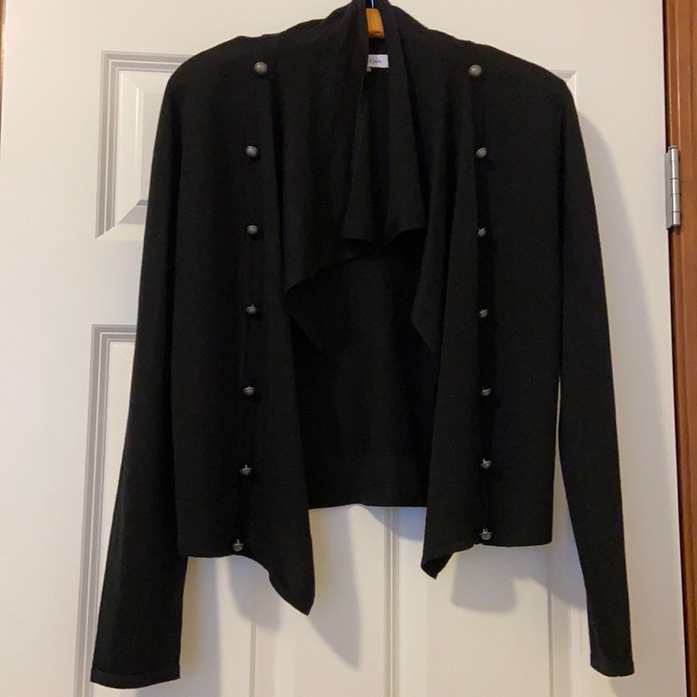 Black Calvin Klein cardigan - S/P - like new